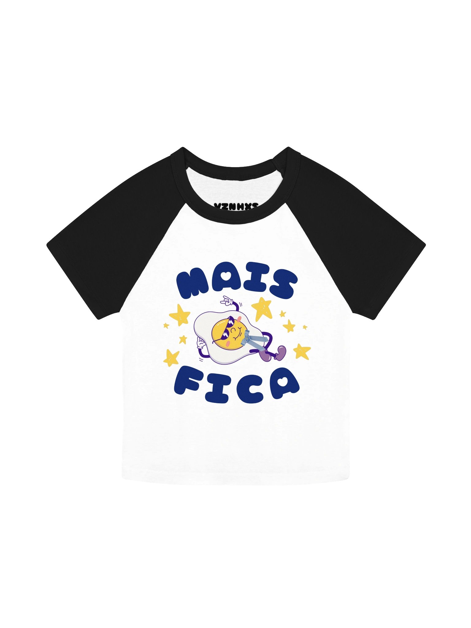 mais fica (azores egg) raglan 'baby' tee for adults product image (1)