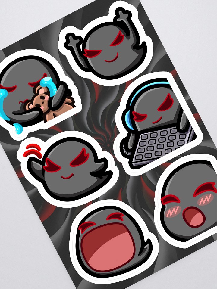 Emote Sticker Sheet 6 product image (1)