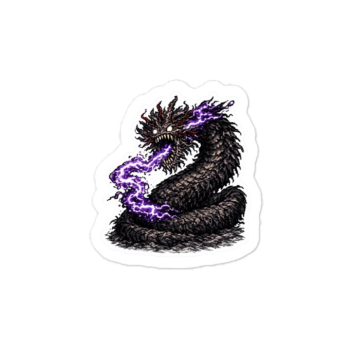 16-bit Aetherwyrm Sticker product image (1)