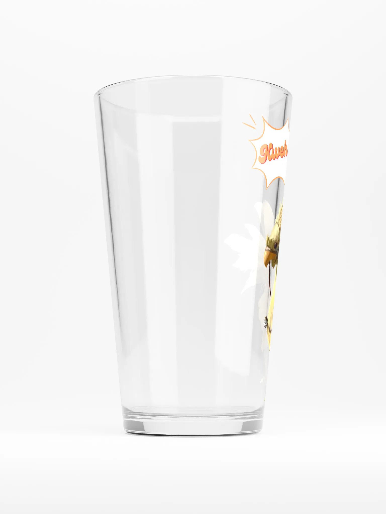 Kweh! Pint Glass product image (2)