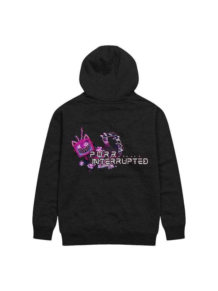 Analog Whiskers | Purr… Interrupted Hoodie product image (1)