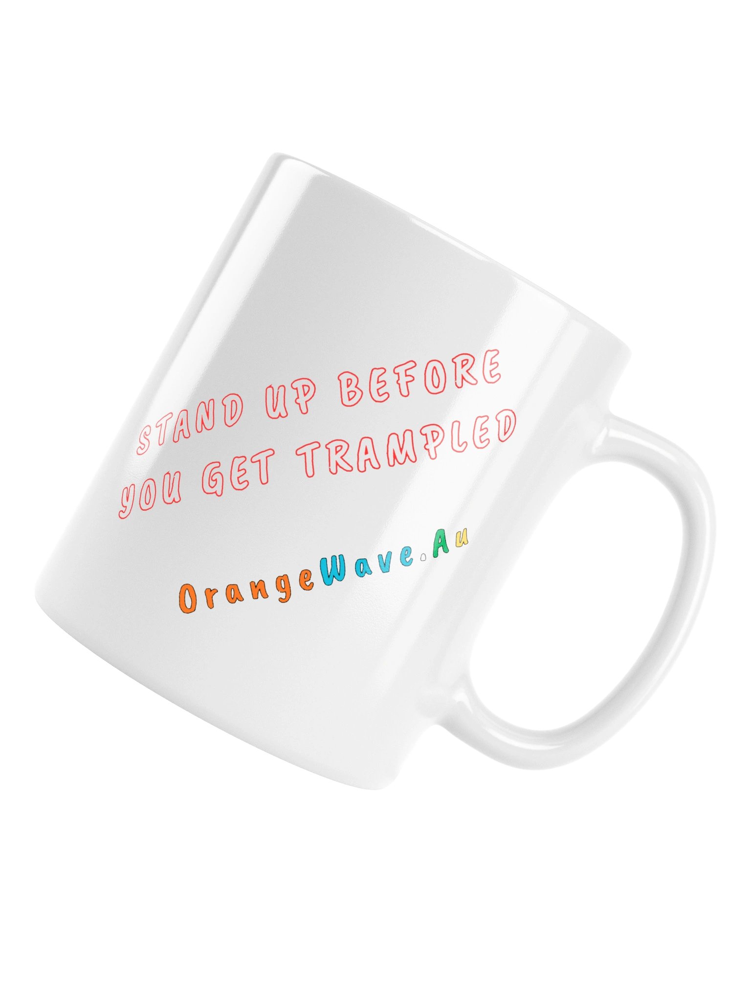 Silent Protest - Support the People Mug product image (11)