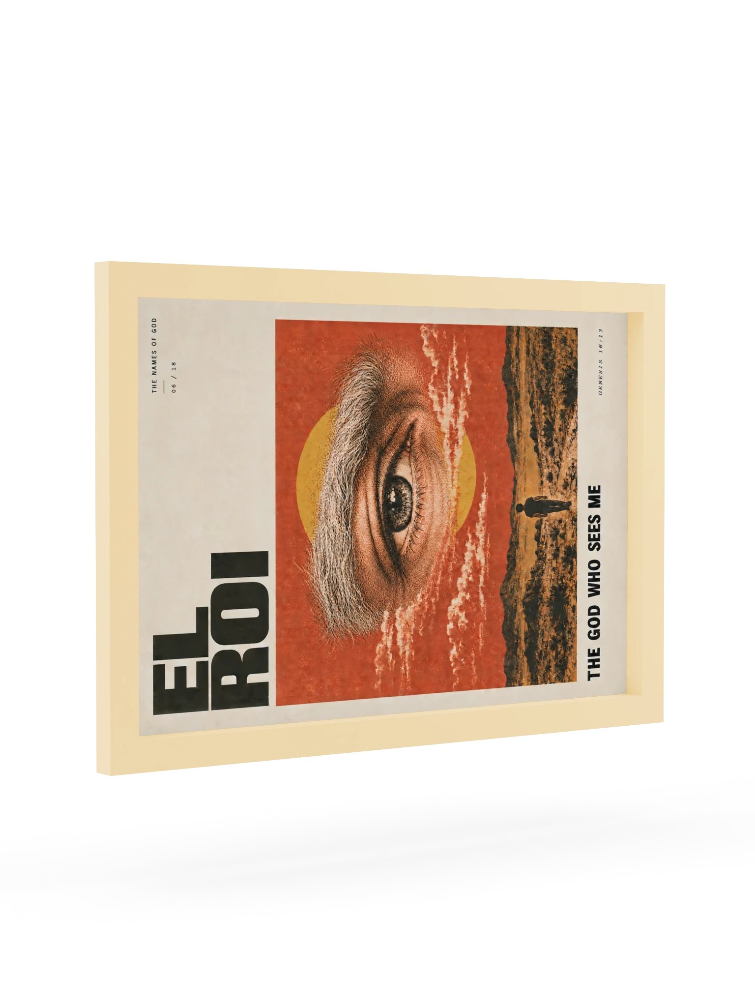 El Roi | Names of God Framed Print product image (13)