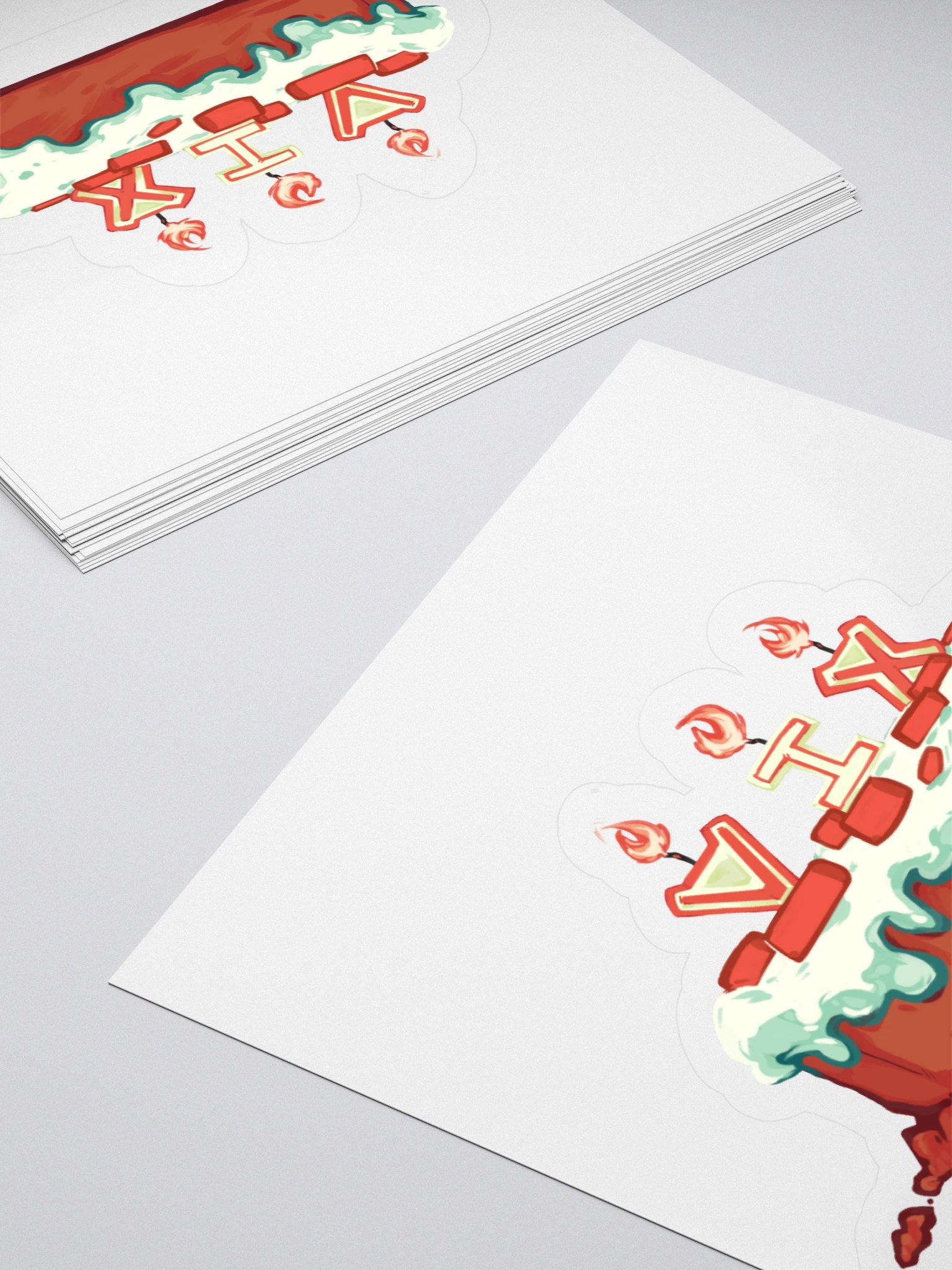"I'll Make a Cake" w/ Candles Sticker product image (11)