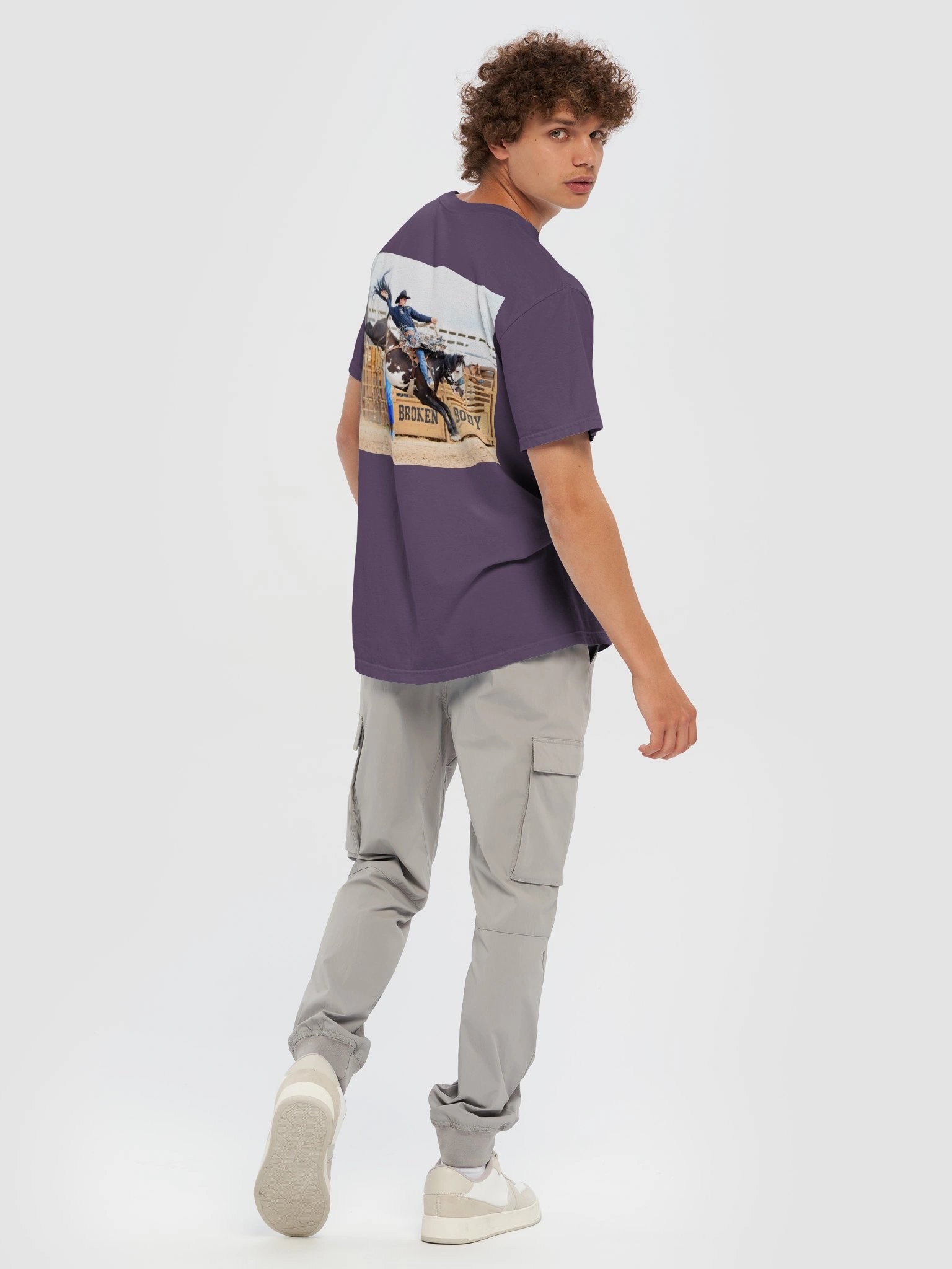 Saddle Bronc Rodeo Shirt | Built for Eight, Broken for Life | Roughstock Rodeo product image (82)