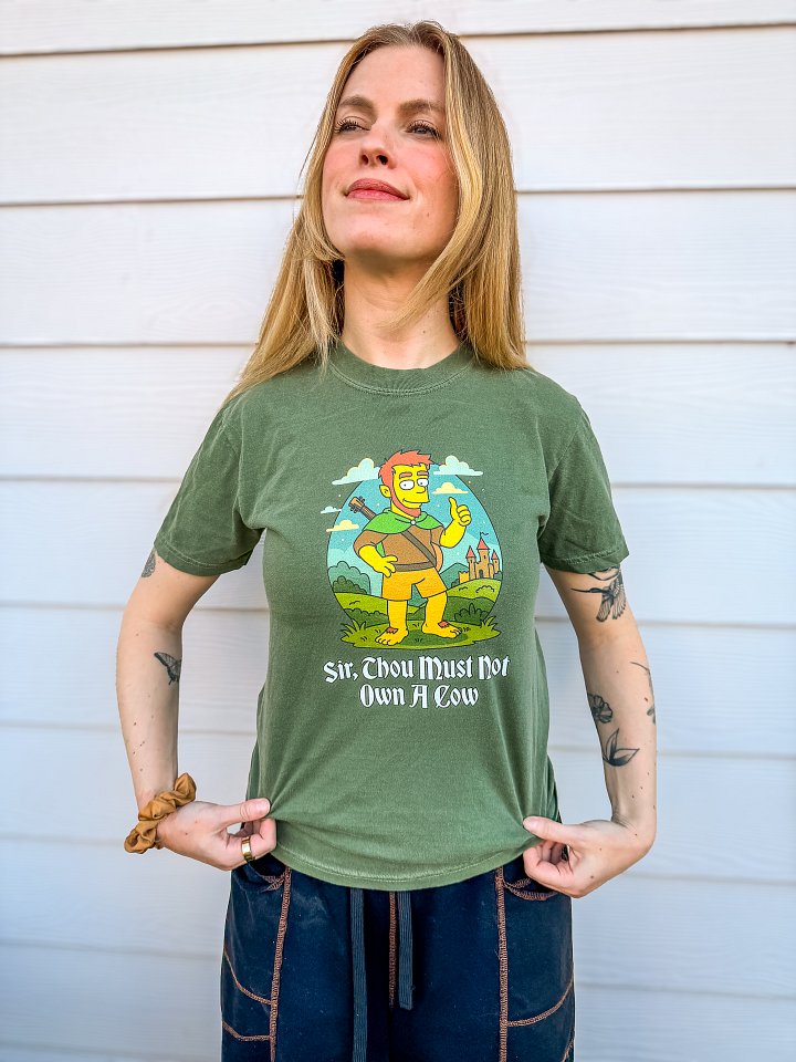 Bart's Thou Cow Tee product image (1)