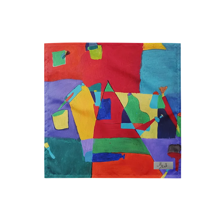 Malutensilien abstrakt Bandana product image (1)