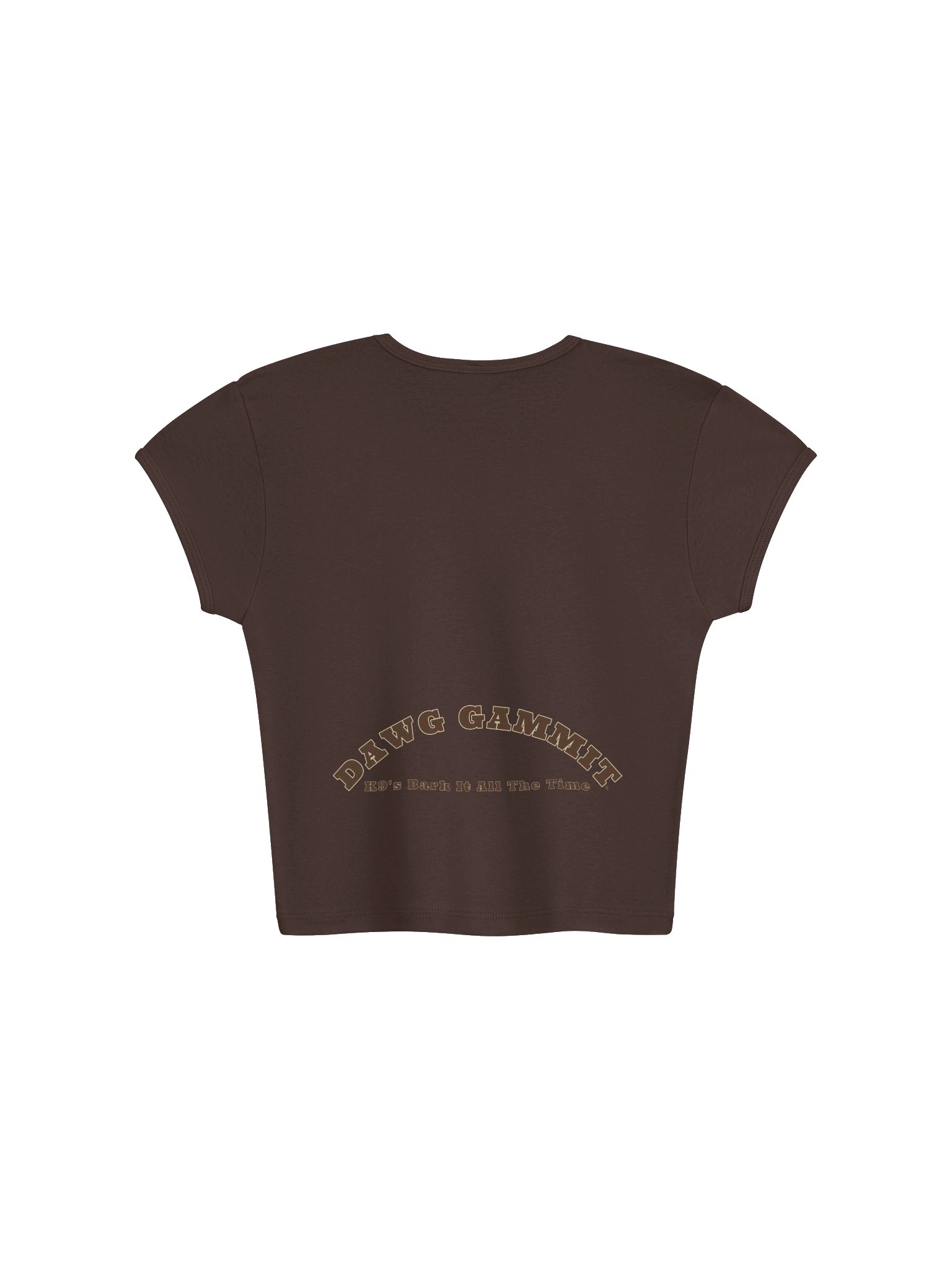 DAWG GAMMIT™ Fast On The Paw Female Doberman Crop Tee product image (3)
