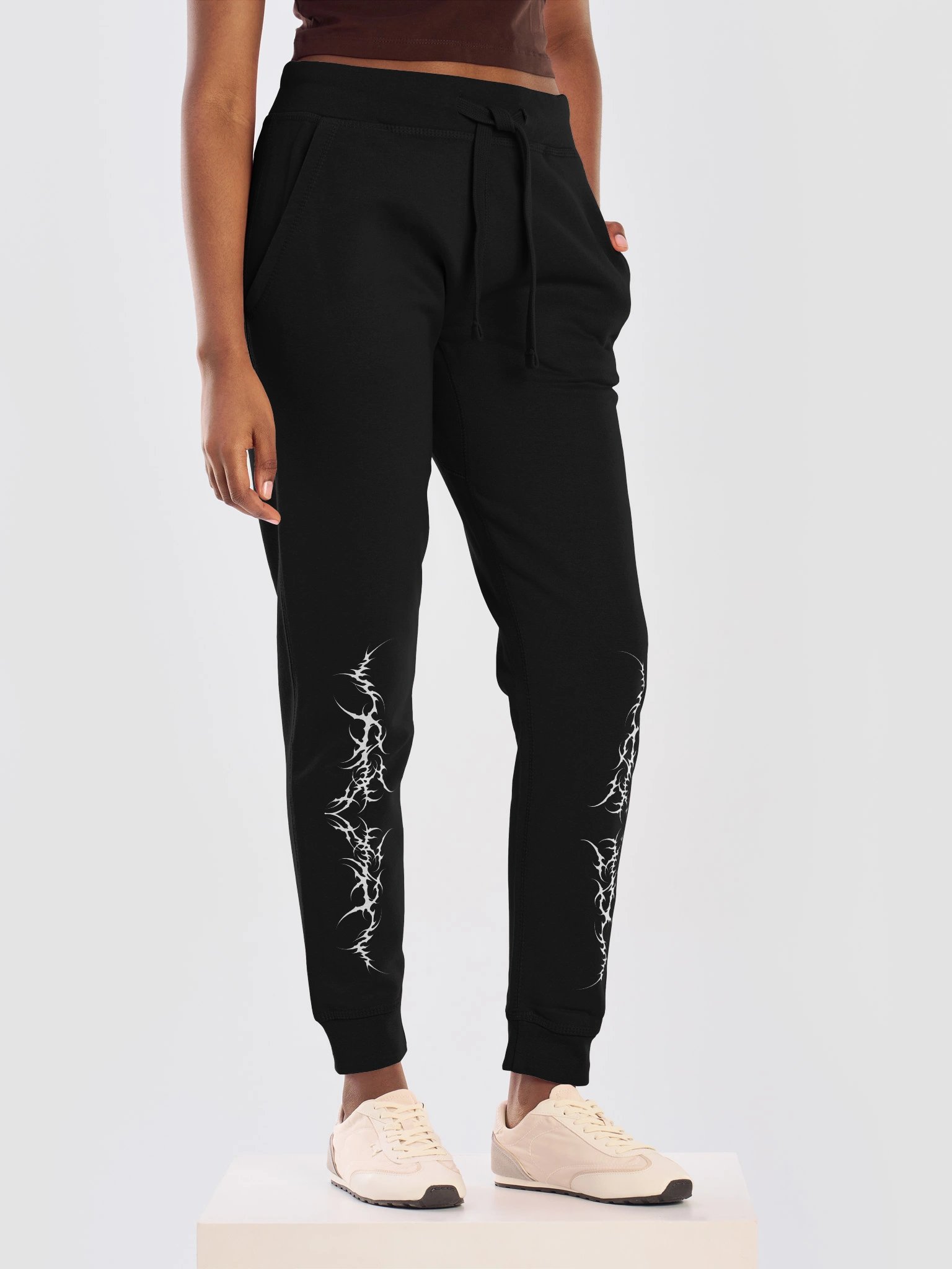 𝐓𝐫𝐢𝐩𝐥𝐞 𝐓𝐡𝐫𝐞𝐚𝐭 (Fleece Joggers) product image (5)