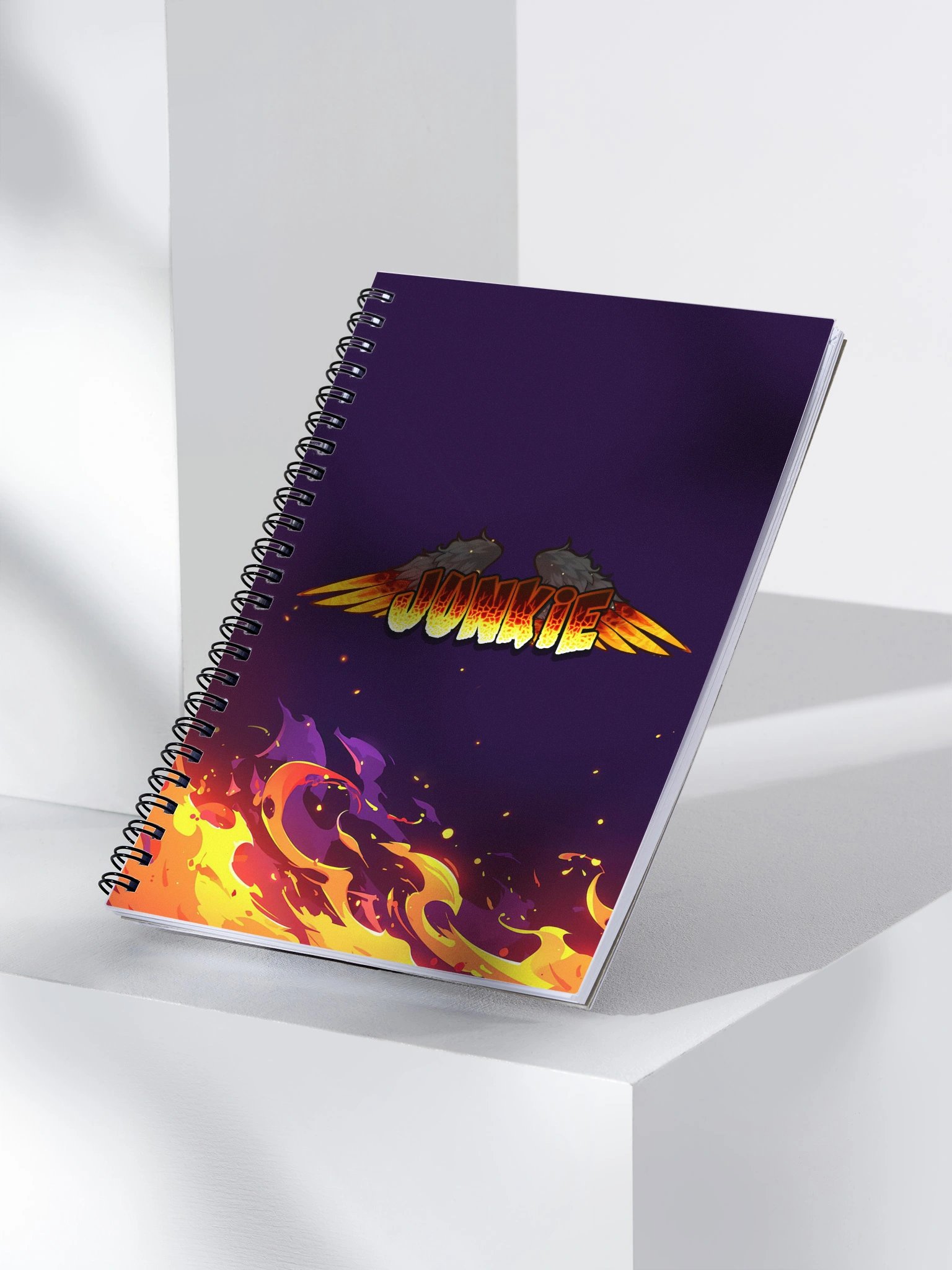 “Inferno Flow” – Junkie Project Notebook product image (3)