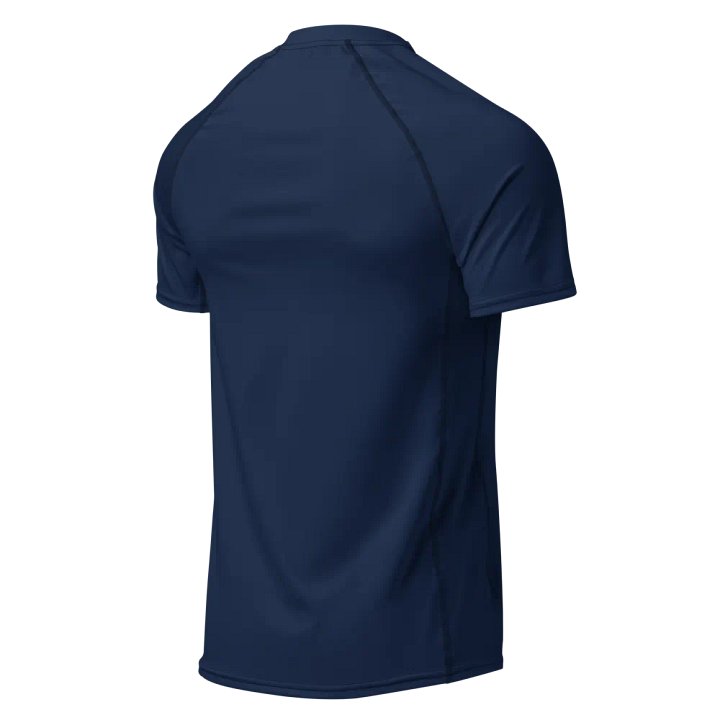 Easily Distracted by Dire Wolves Eco-Friendly Men's Rash Guard product image (2)