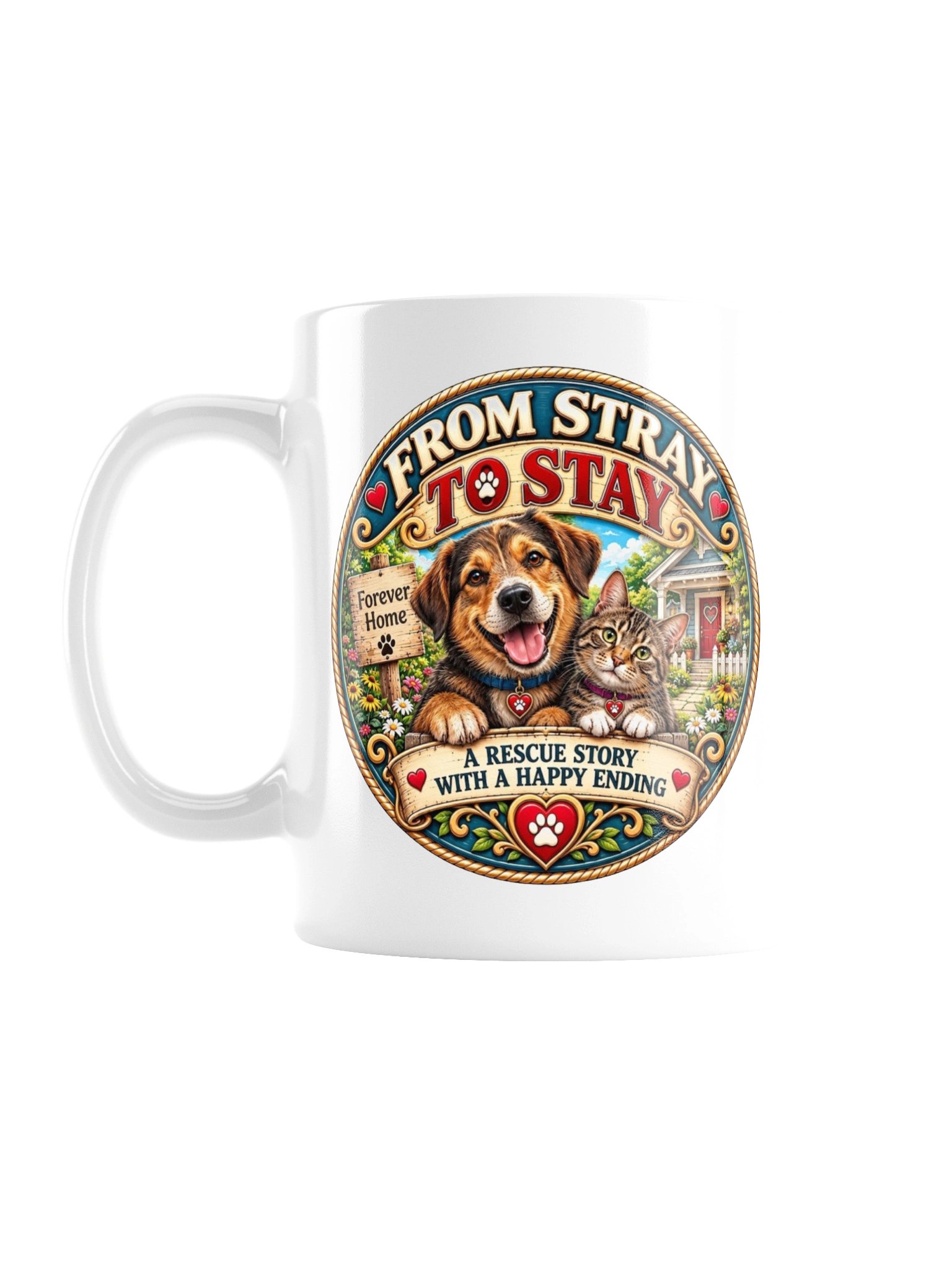 From Stray to Stay Rescue Mug product image (1)
