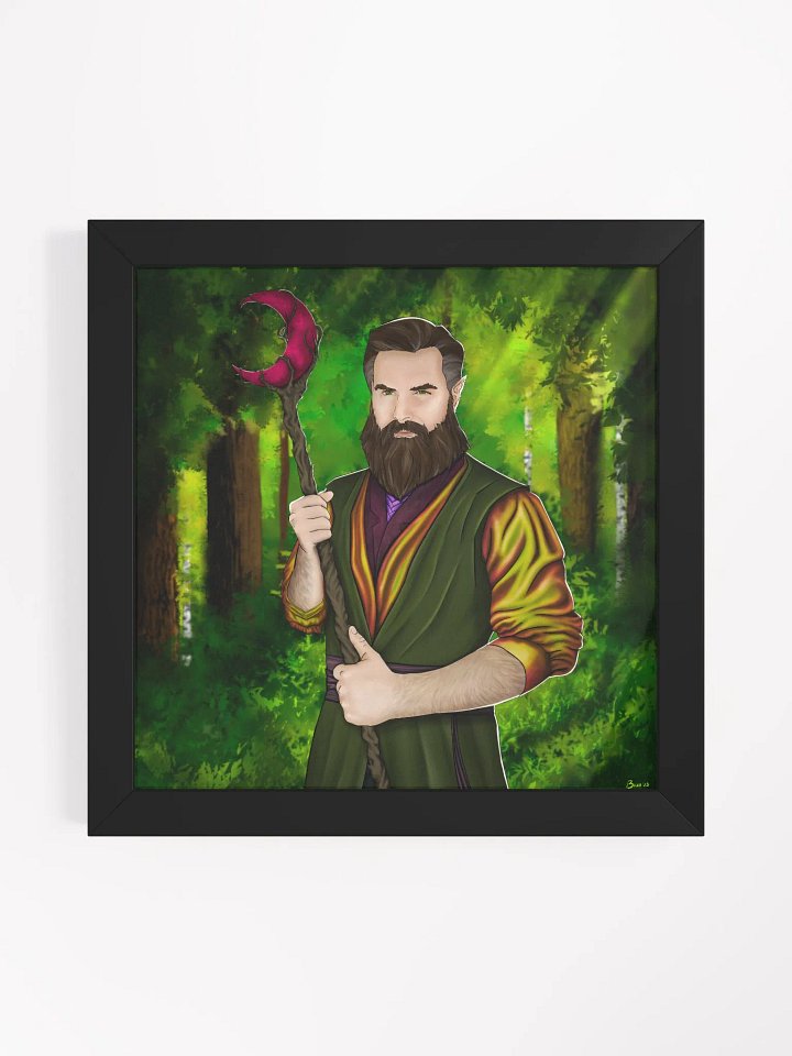 Day-Walking Brawl in the Forest Print product image (1)