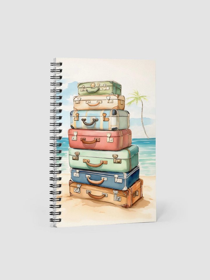 Travel and adventure beach notebook product image (1)