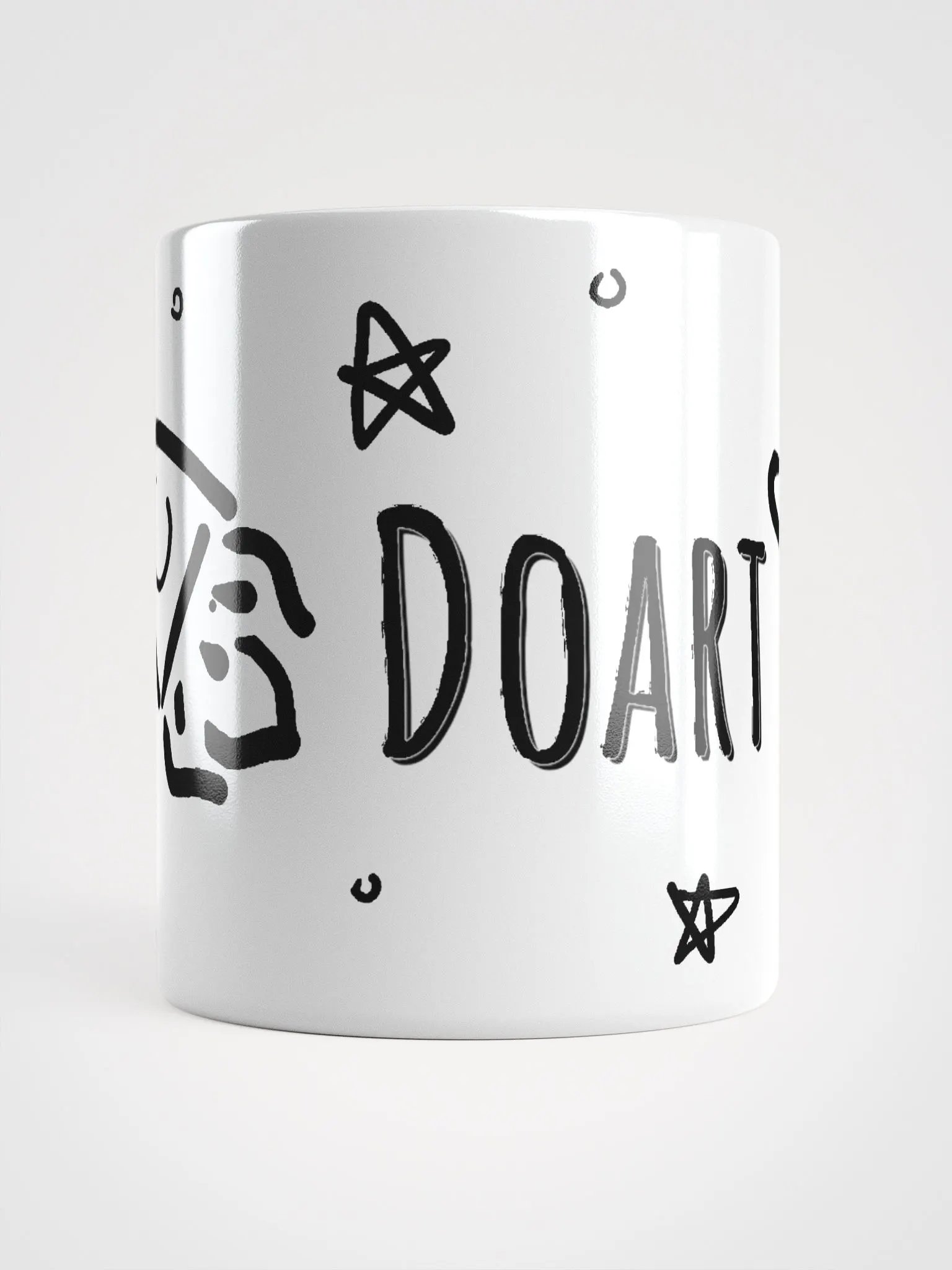 Doart's White Mug (Initial Logo) product image (1)