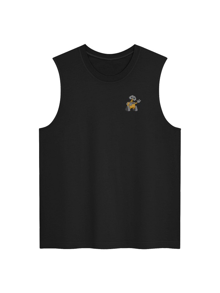 Robo Cube Sleeveless Tee (Black) product image (1)