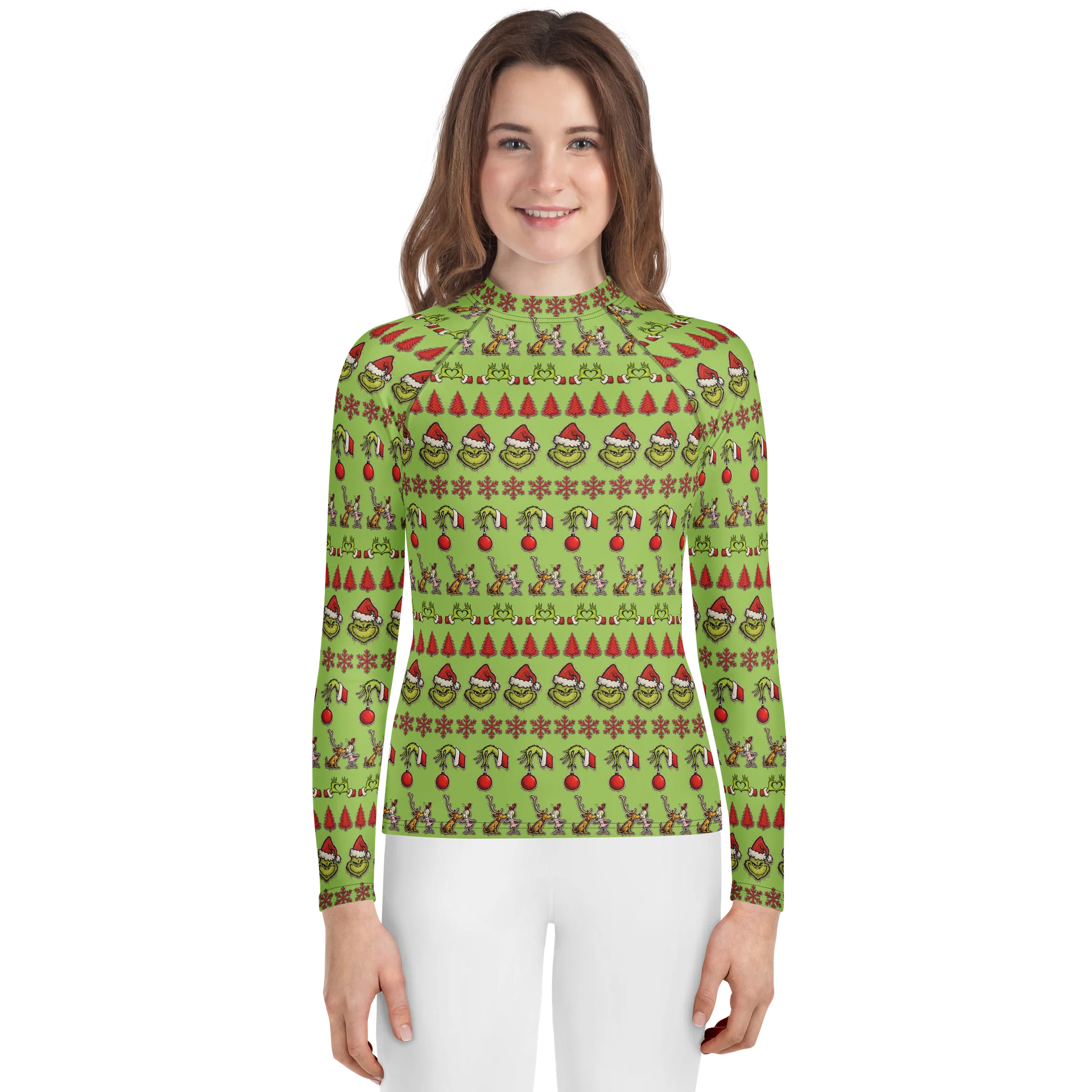 Grinch Youth PJs Top only product image (1)
