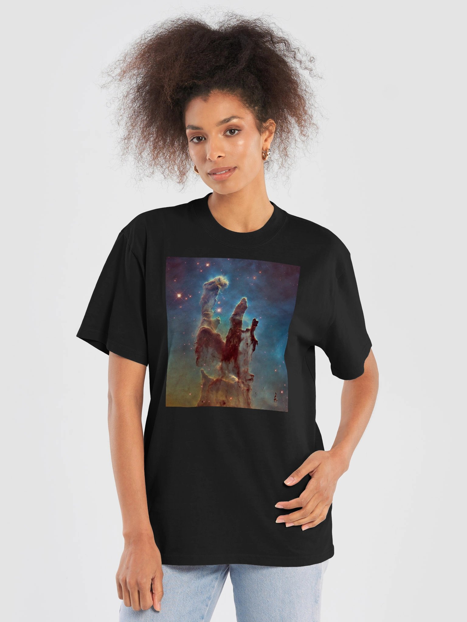 Pillars of Creation Eagle Nebula Space Cosmos T-Shirt product image (18)