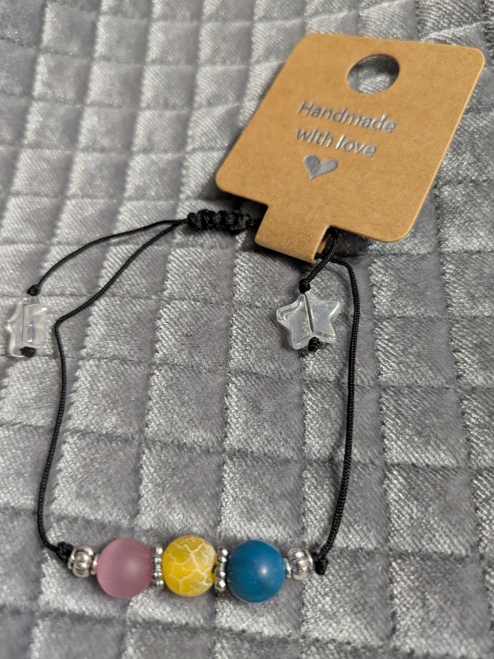 2021 Ed. Adjustable Pride Bracelet PANSEXUAL product image (2)