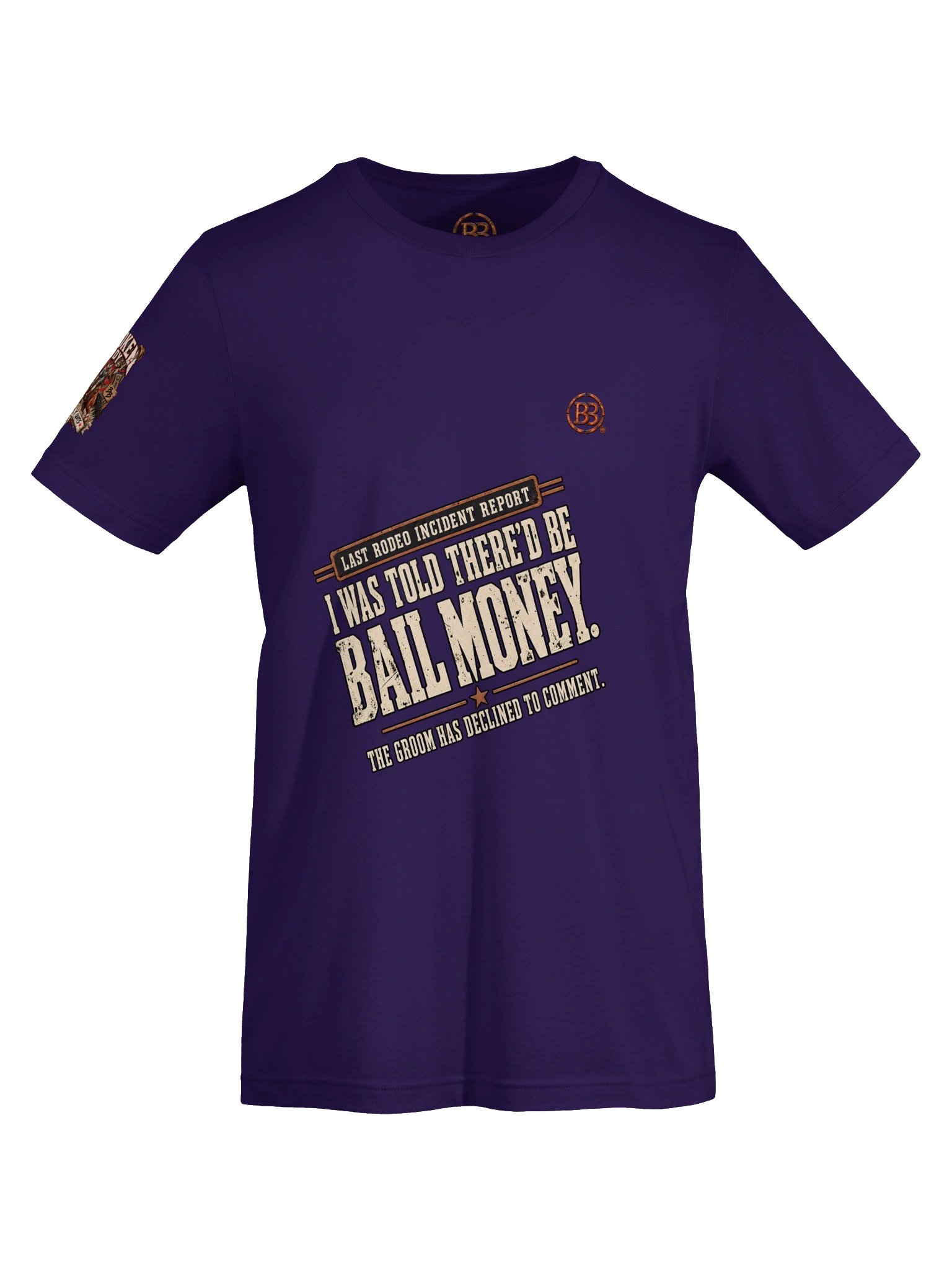 Funny Bachelorette Party Shirt — I Was Told There’d Be Bail Money | Bachet™ Broken Marriage™ product image (6)