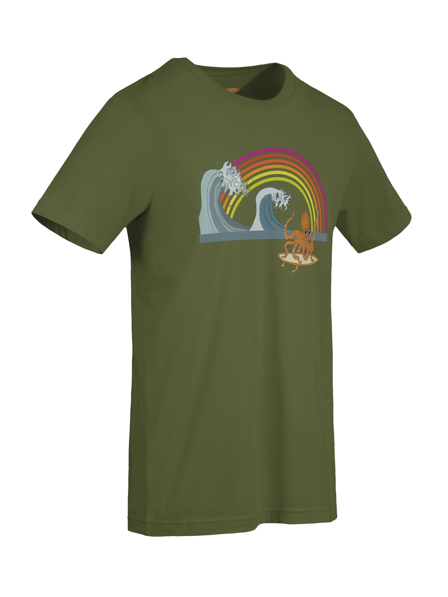 Octopus Wave Unisex T shirt product image (67)