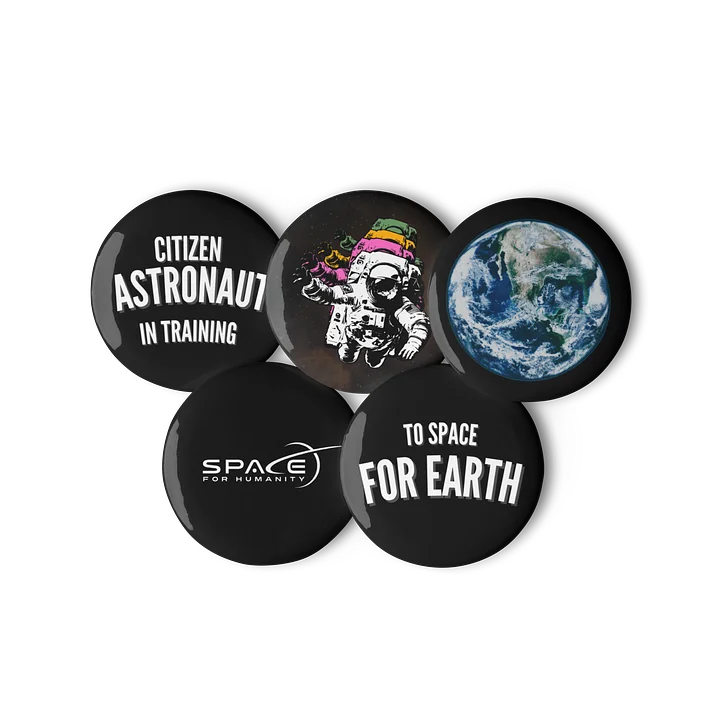 Space 4 Humanity Pin Set product image (2)