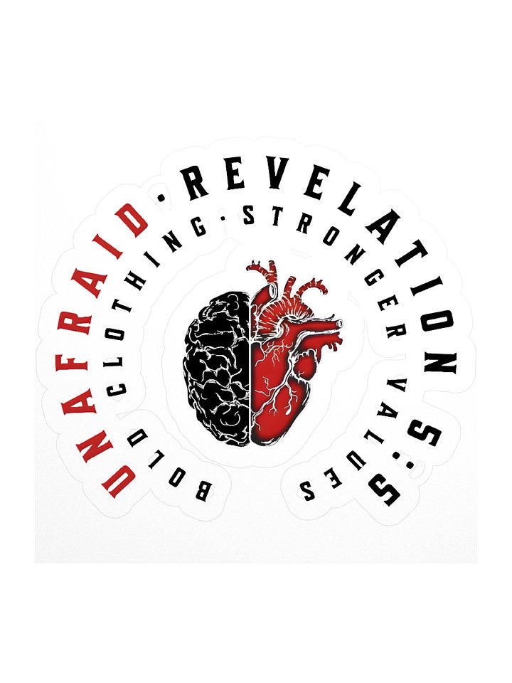 UNAFRAID Revelation Sticker product image (3)