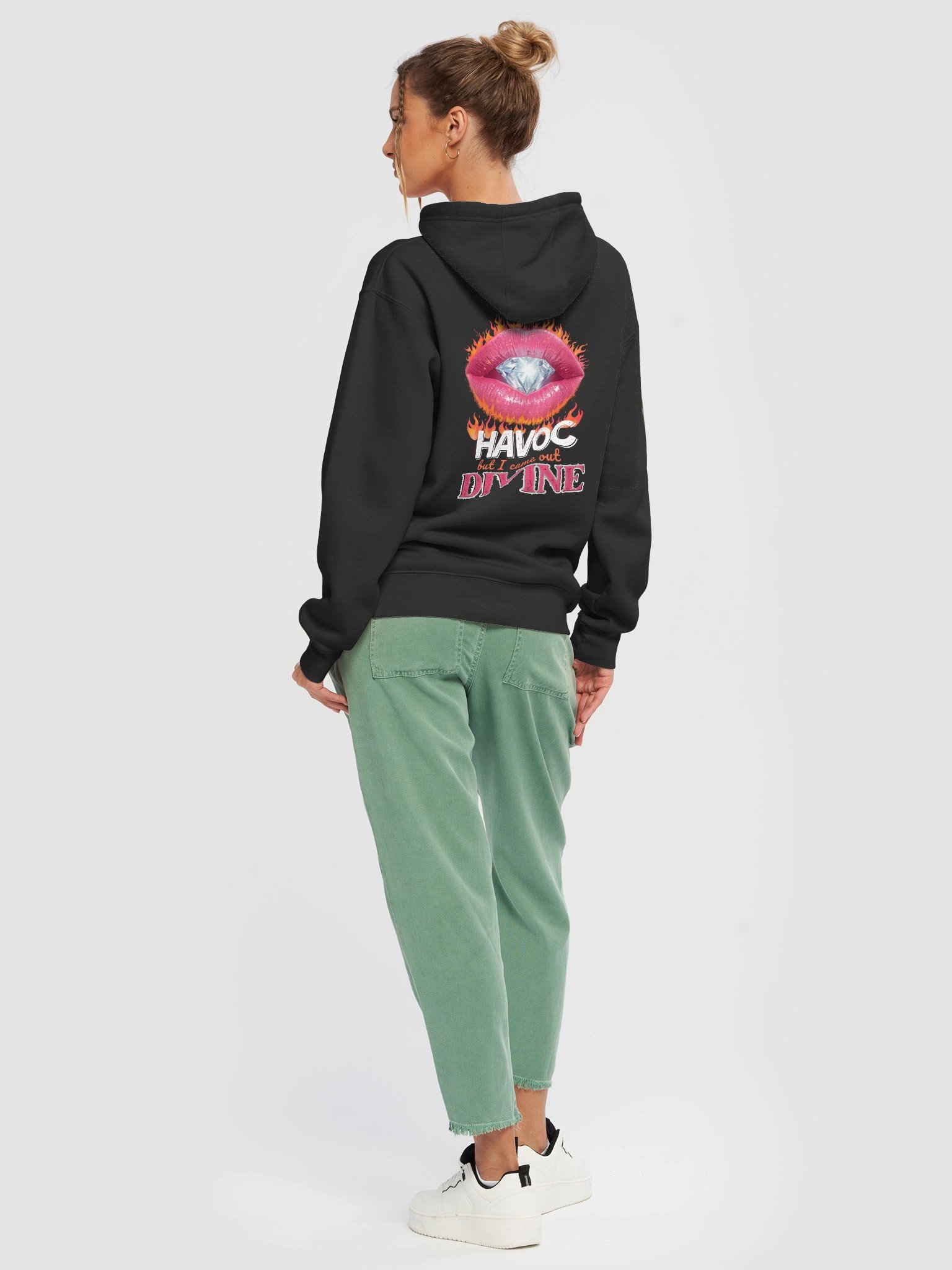 Flaming Divine Hoodie - Variant 3 product image (6)