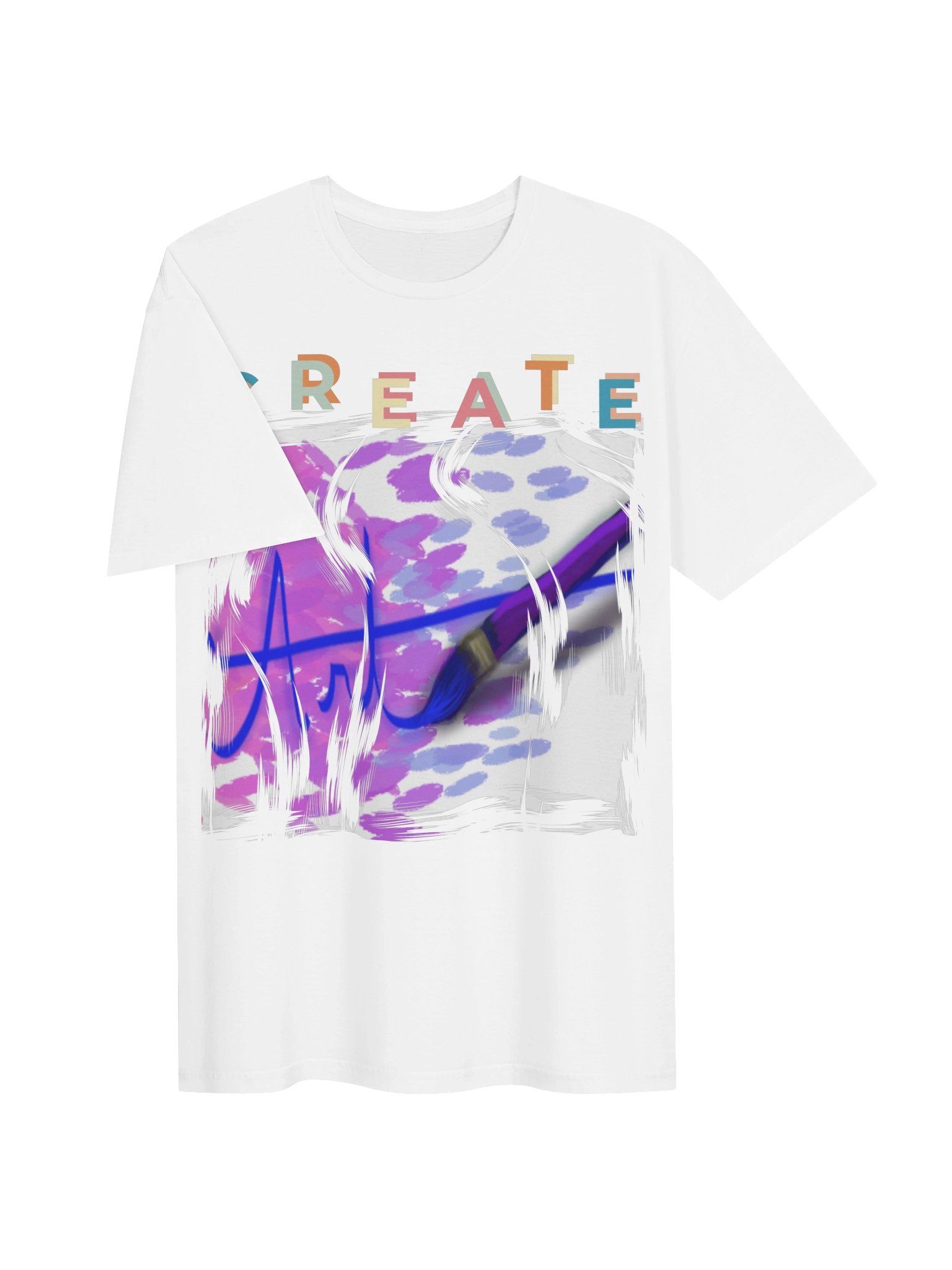 "Create Art" T-Shirt. Unisex Gildan Softstyle T-Shirt product image (2)