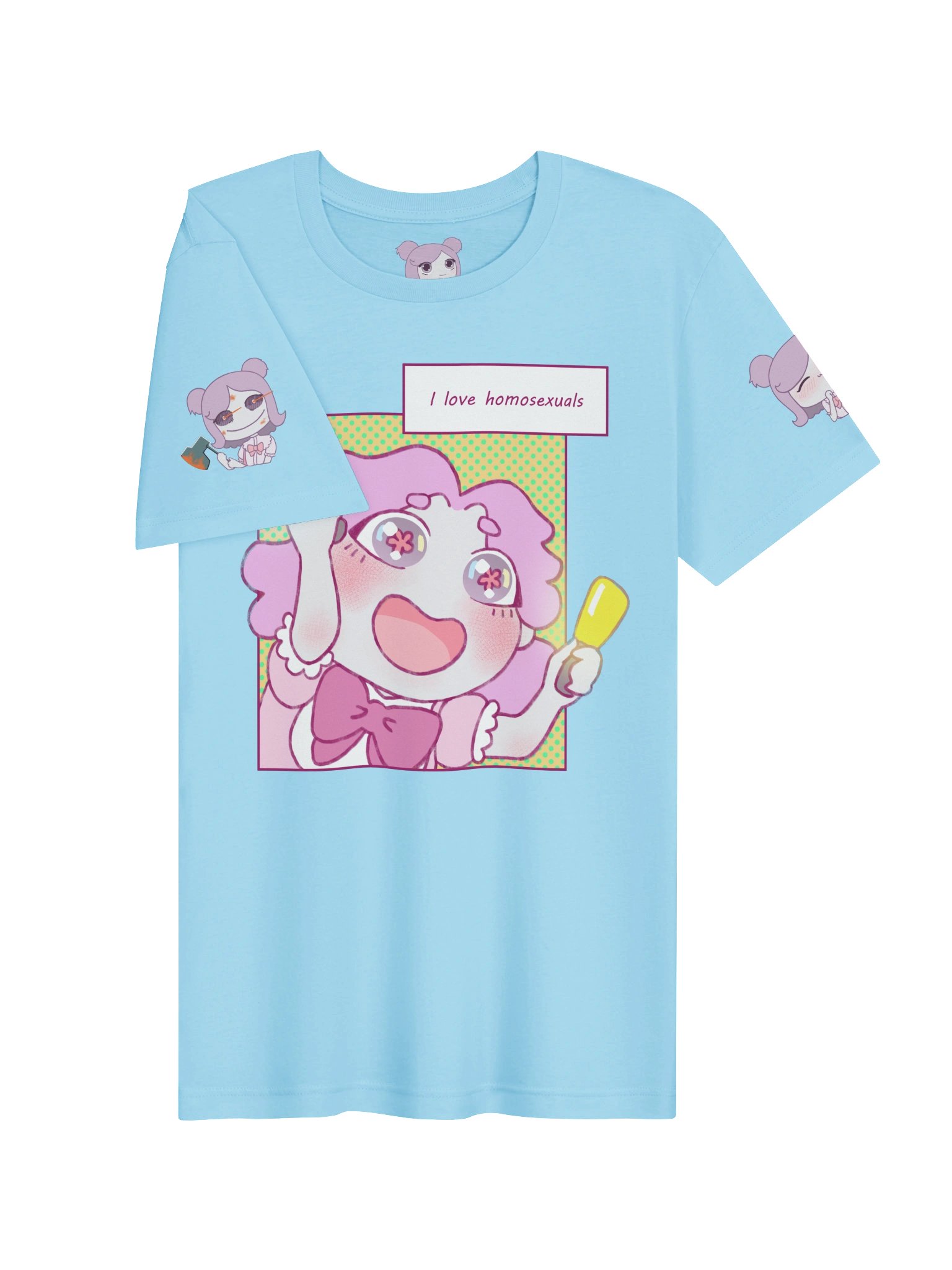 I Love Homosexuals! Deluxe Shirt product image (26)