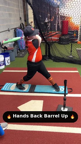 Hands Back Barrel Up on the ThrowMo mat ⚾🔥
Hands stay back, barrel stays up — that's what keeps the swing short and on time. ...