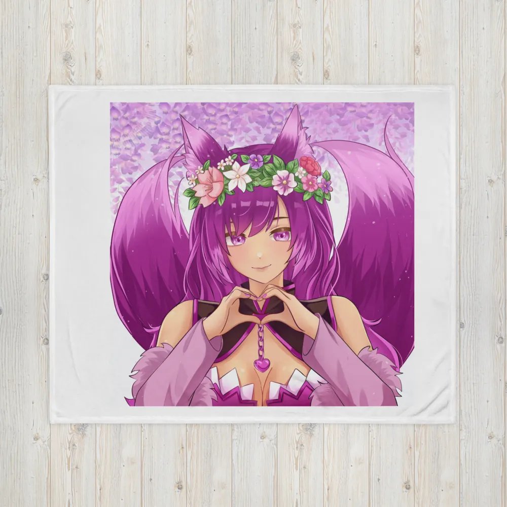 Fox-Eared Floral Bliss Throw Blanket product image (16)
