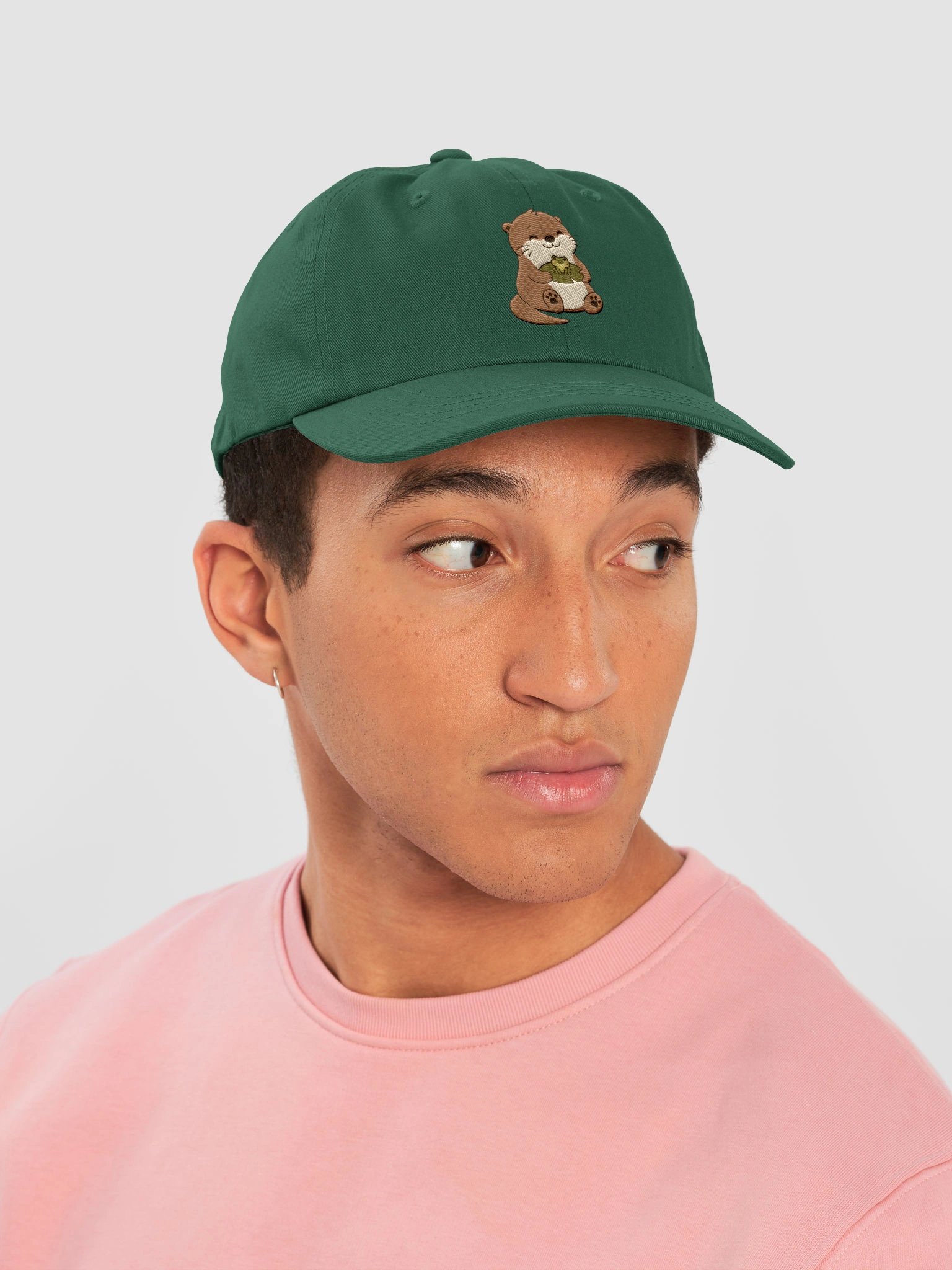 Otter & Frog Dad Hat product image (6)