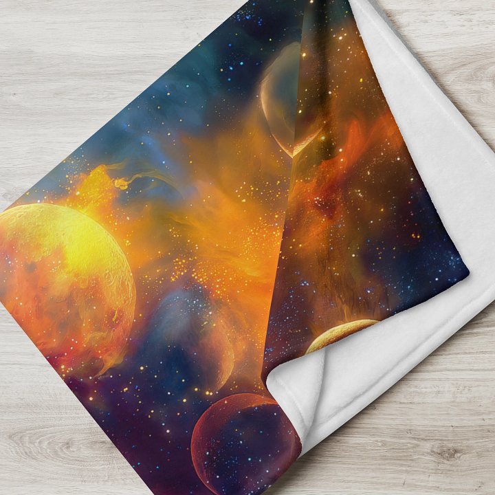 Surreal Lunar Throw product image (2)