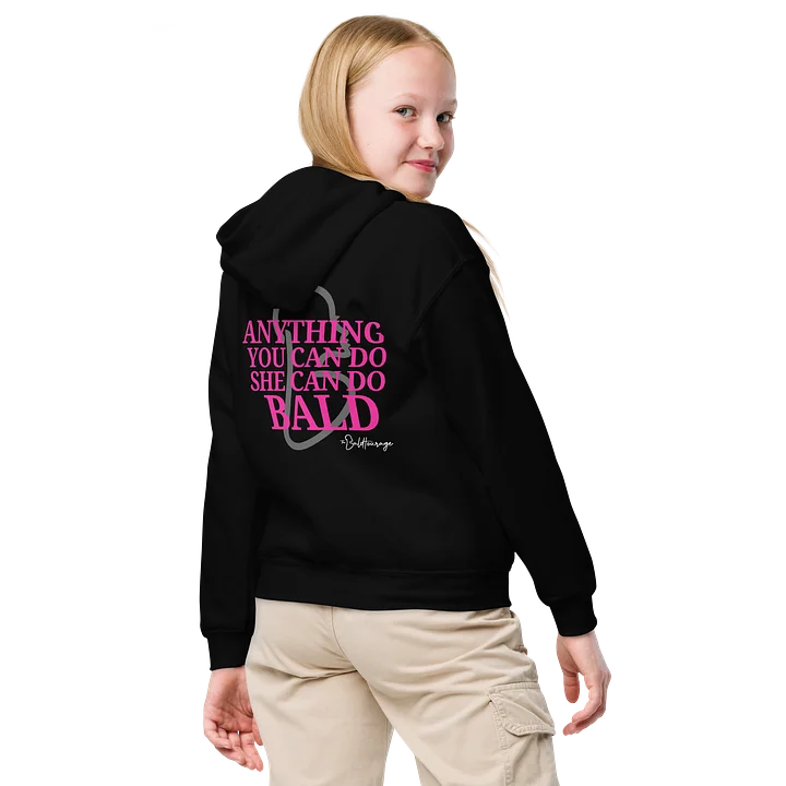 Anything You Can Do *She* Can Do Bald - Kids Hoodie product image (1)