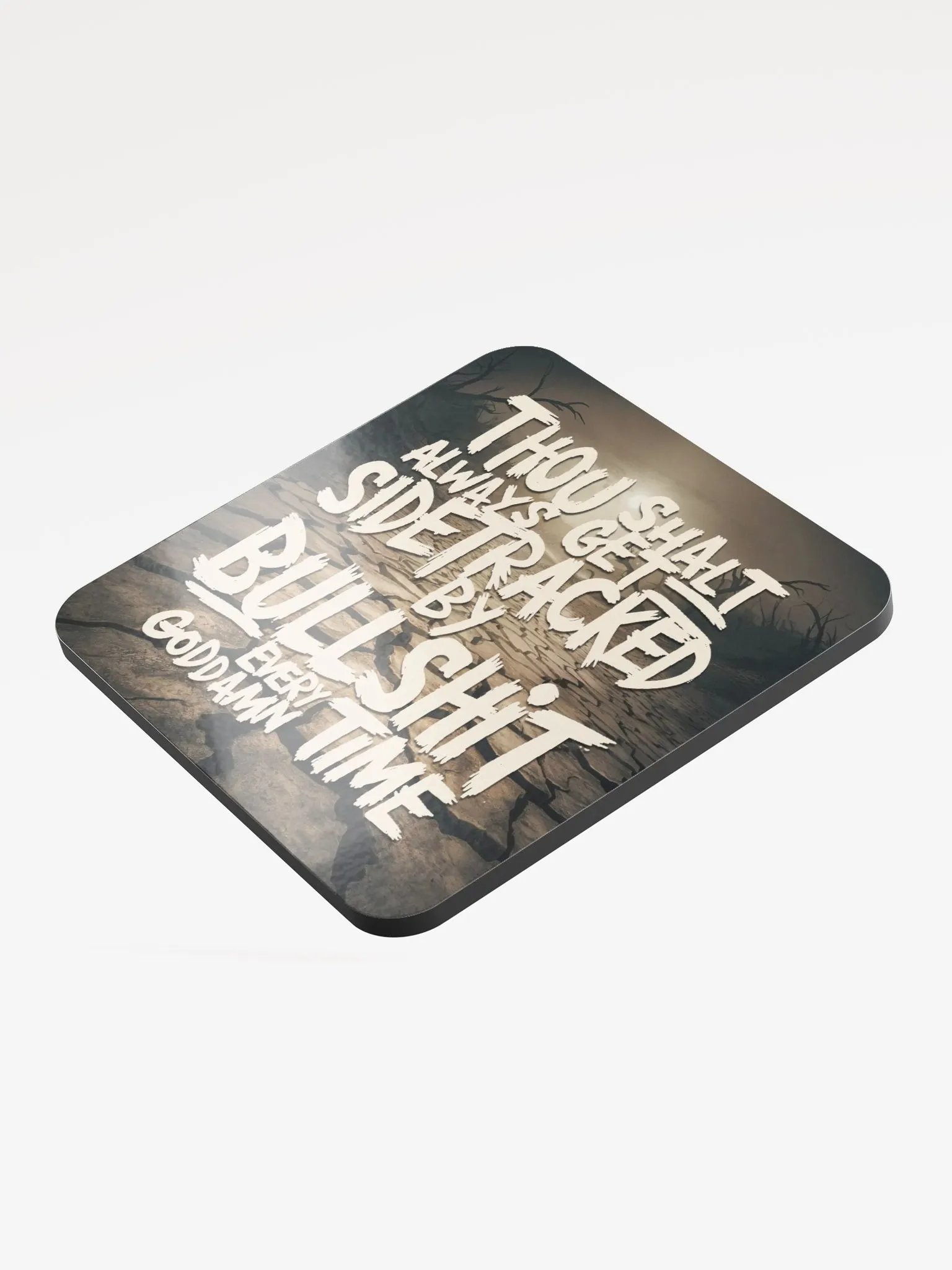 Rule of the Wasteland - Glossed Cork Coaster product image (4)