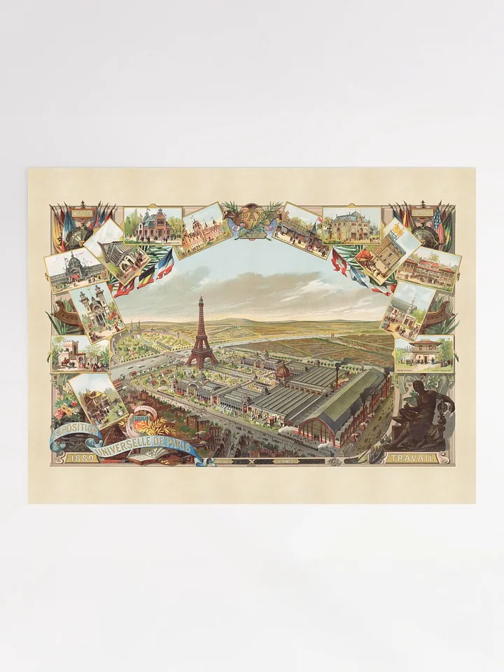 Paris 1889 (Unframed Poster Print) product image (1)