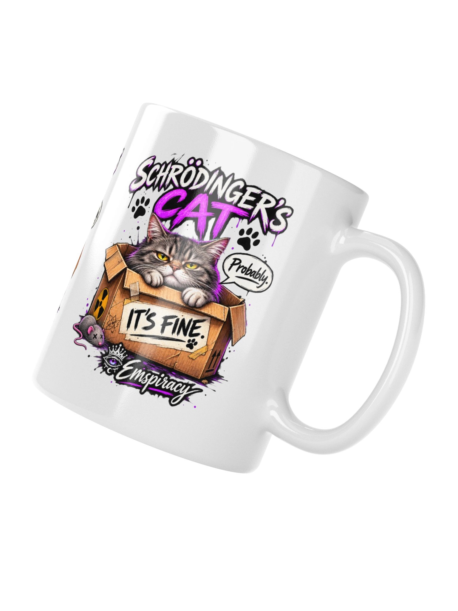 SCHRÖDINGER’S CAT  NOW IN MUG FORM. product image (4)