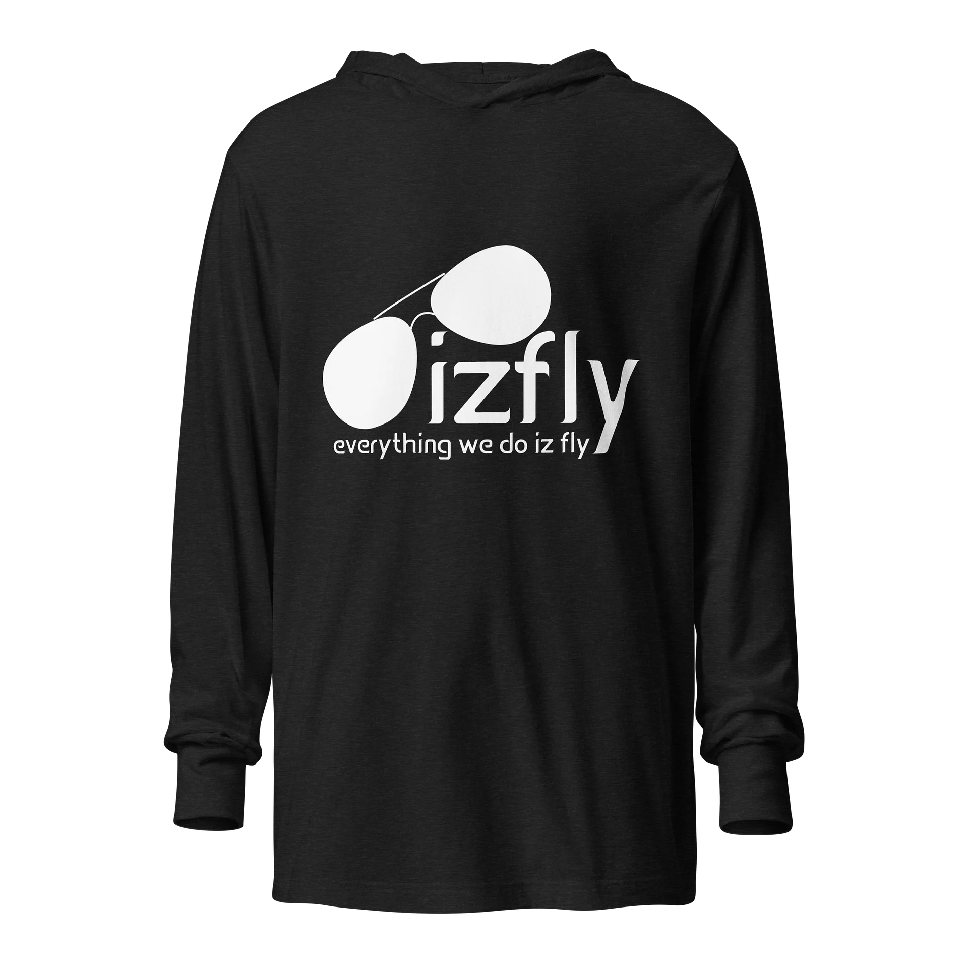 IzFly - Minimal Gothic Silhouette Hoodie Tee product image (1)