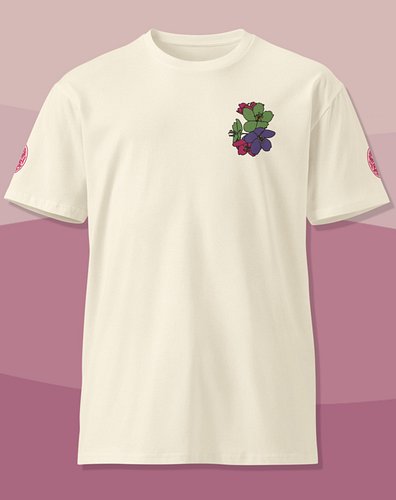 Hopeful Blossom Graphic Tee

Embrace the bold and vibrant with our Unisex Premium T-Shirt featuring a striking stylized illus...