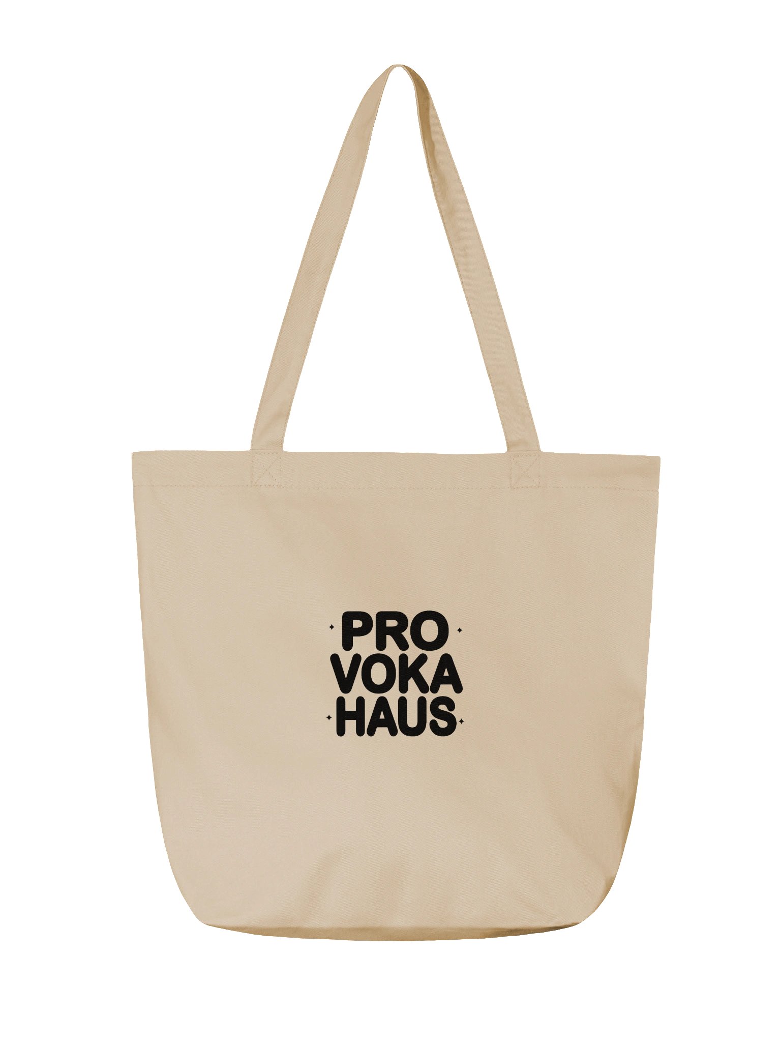 ProvokaHaus Carry Stories Tote Bag – Natural product image (2)