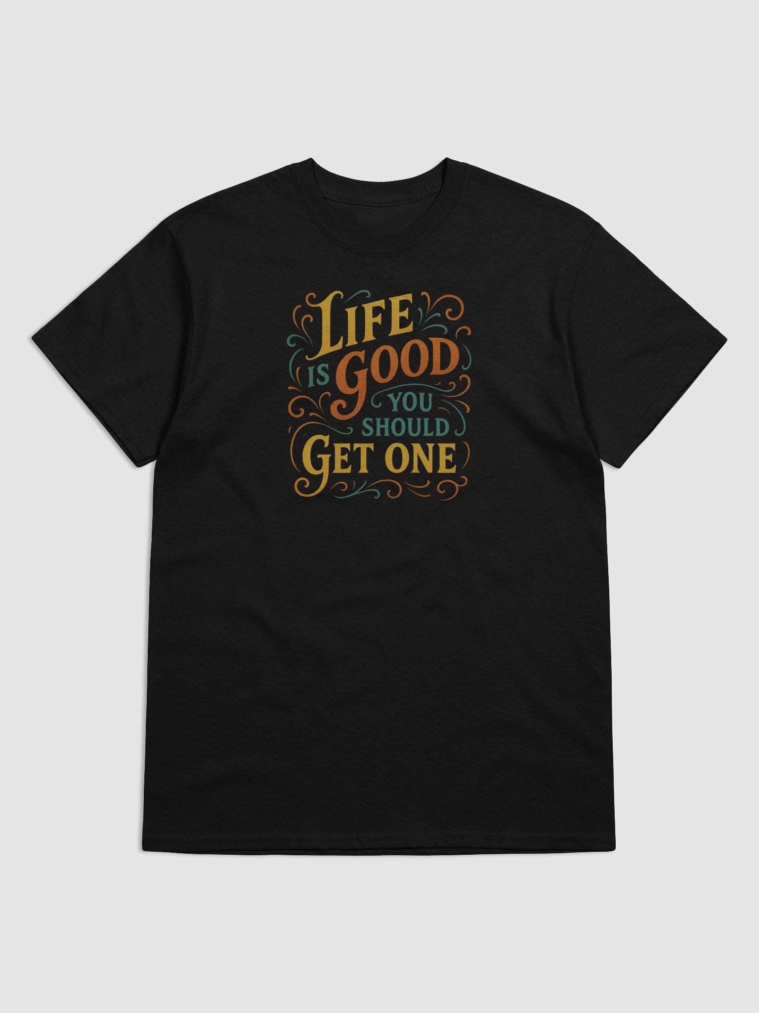 Life’s Too Short for Boring Shirts – Wear the Message Loud product image (5)