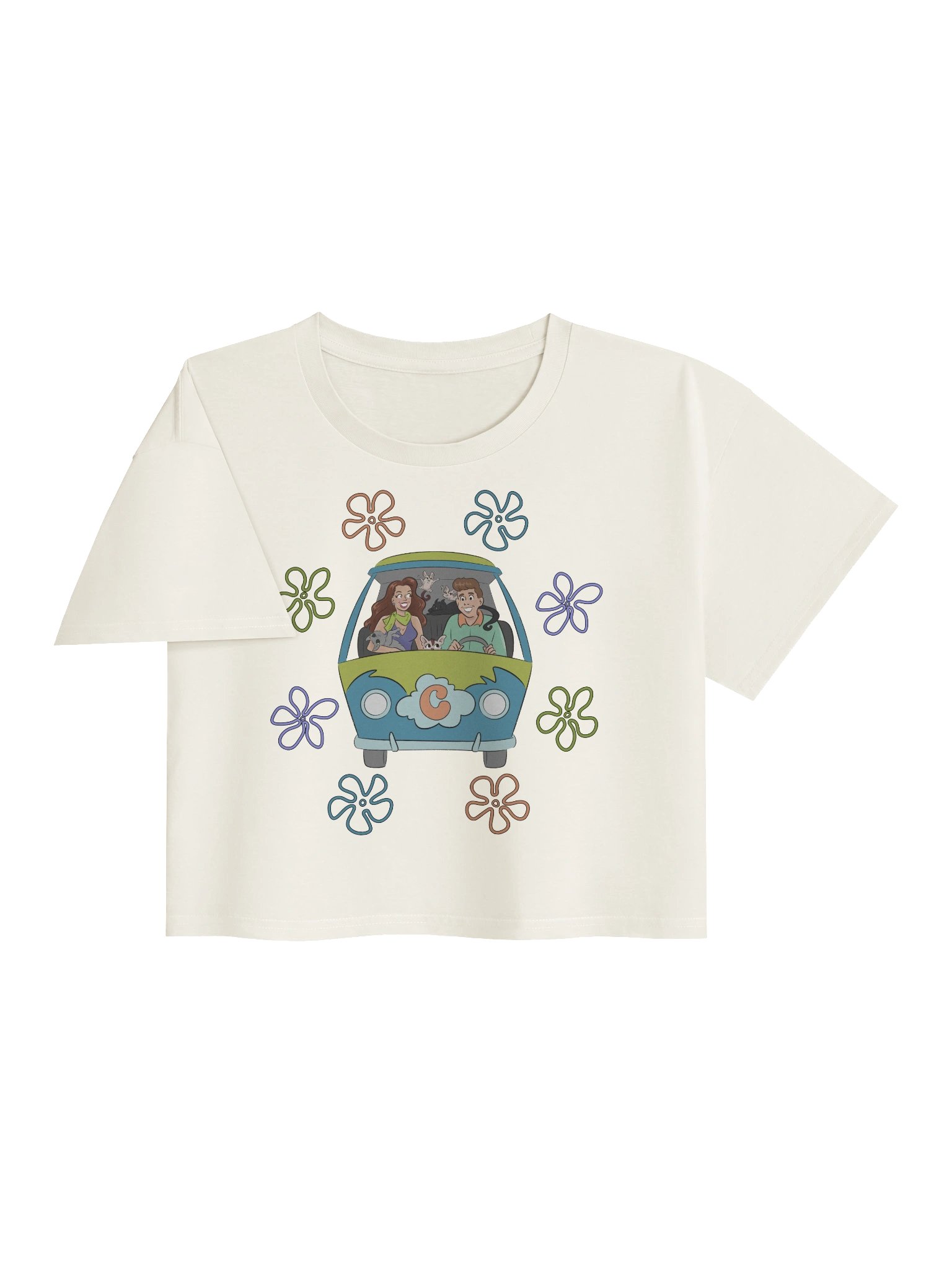 Flower Power Cropped Tee product image (19)