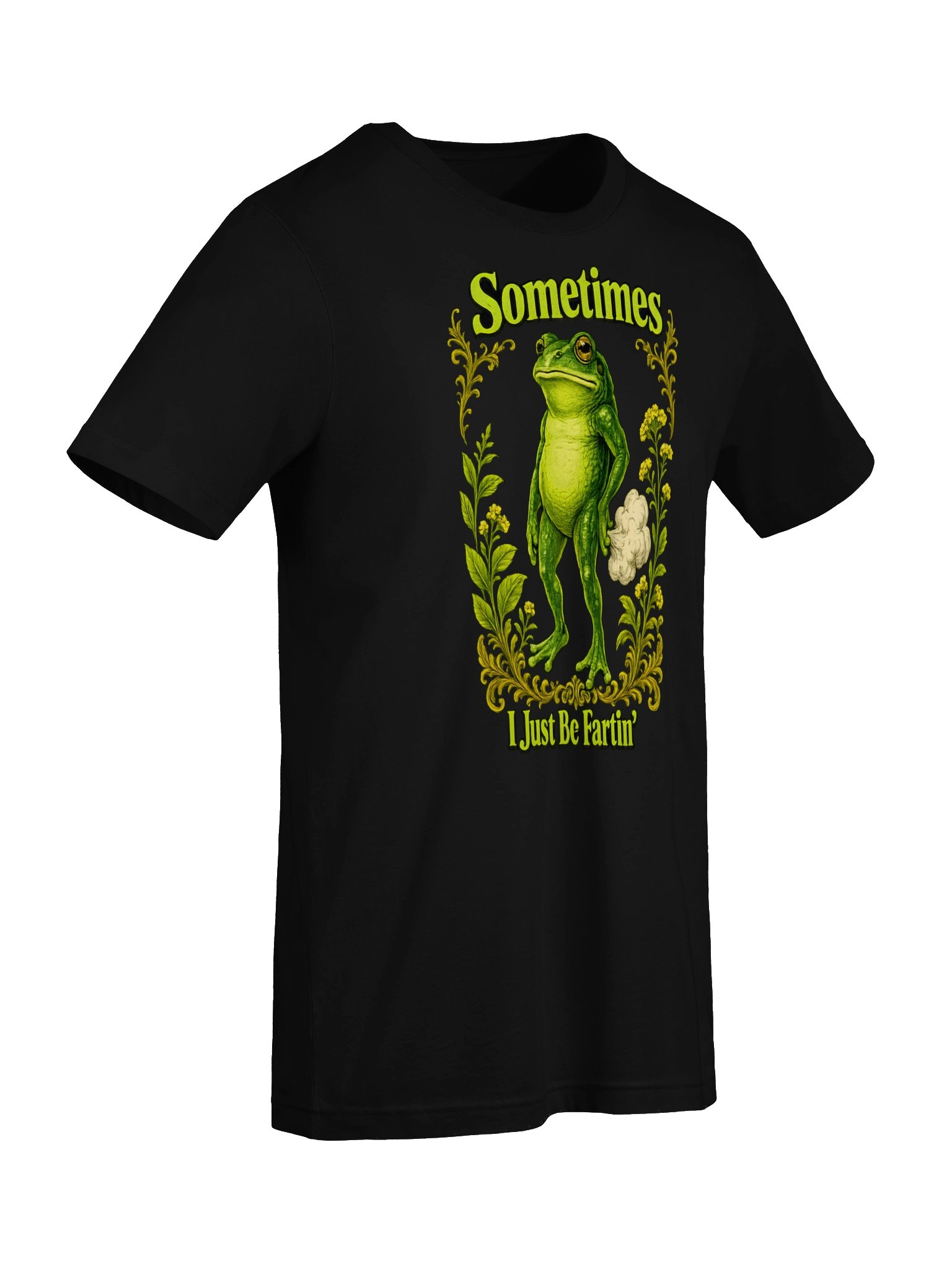 Sometimes I Just Be Fartin’” – Vintage Funny Frog Tee product image (70)