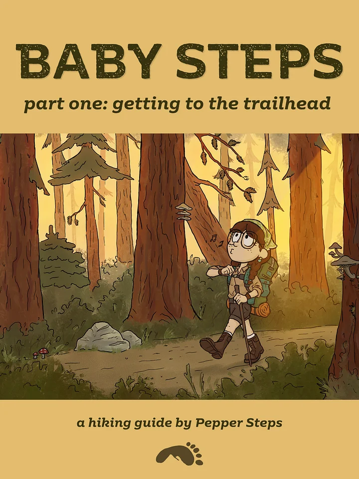 BABY STEPS: a Hiking Guide by Pepper Steps product image (1)