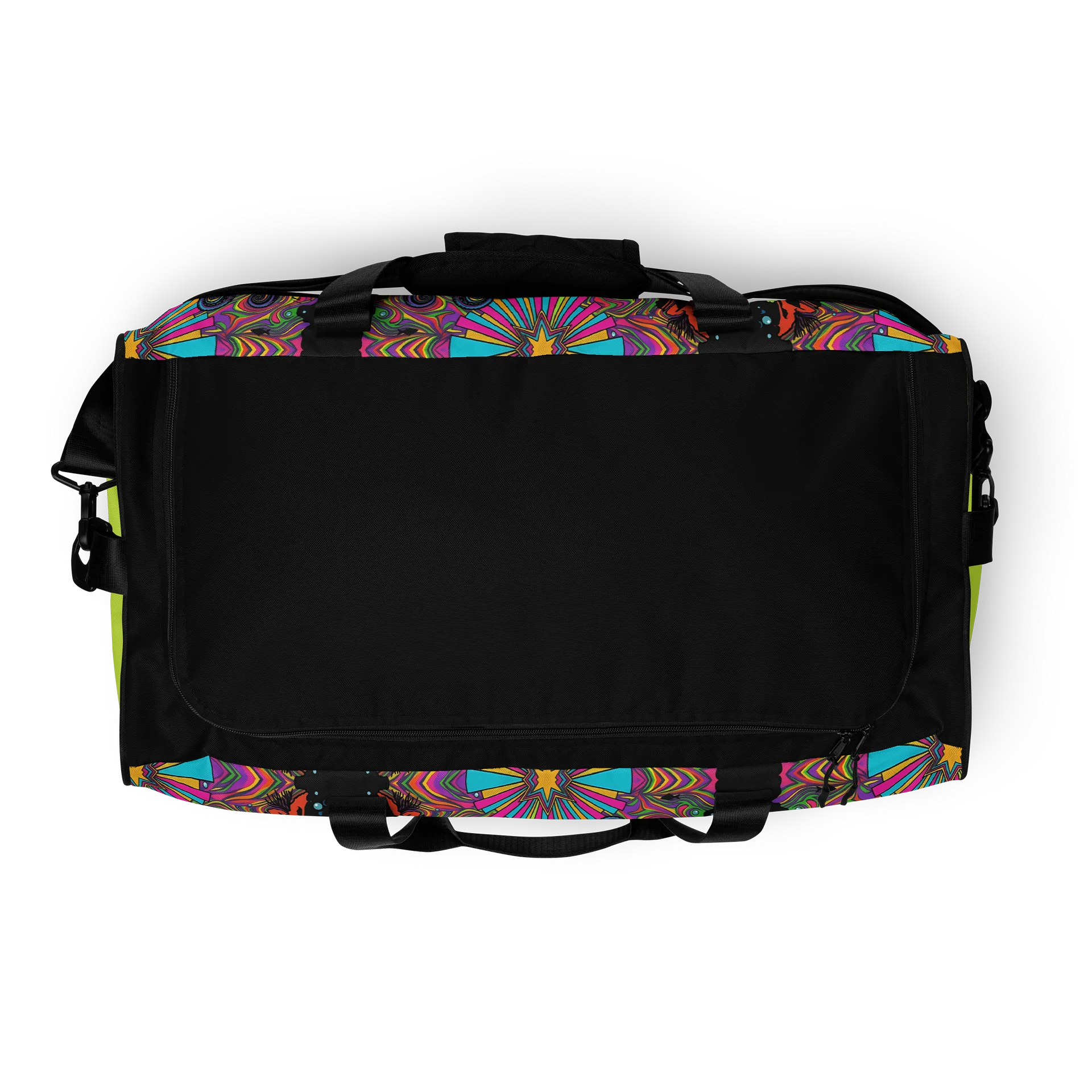 Psychedelic Kaleidoscope All-Over Duffle Bag product image (9)