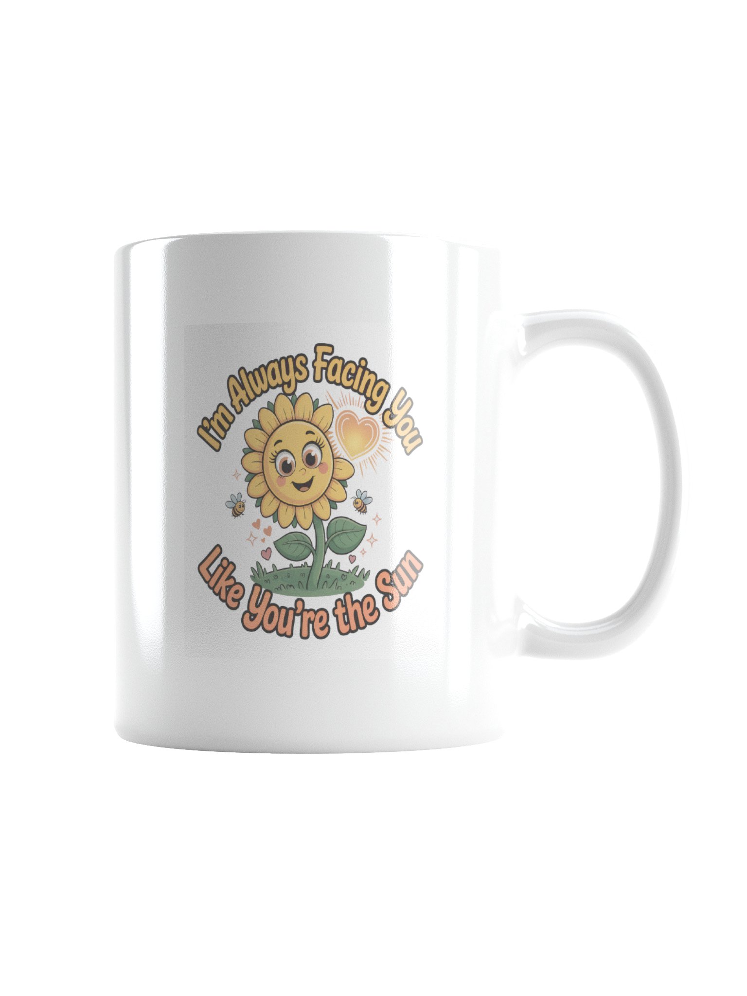 Sunflower Valentine's Day Gift | You Are My Sunshine Love Mug | Romantic Nature Gift product image (2)