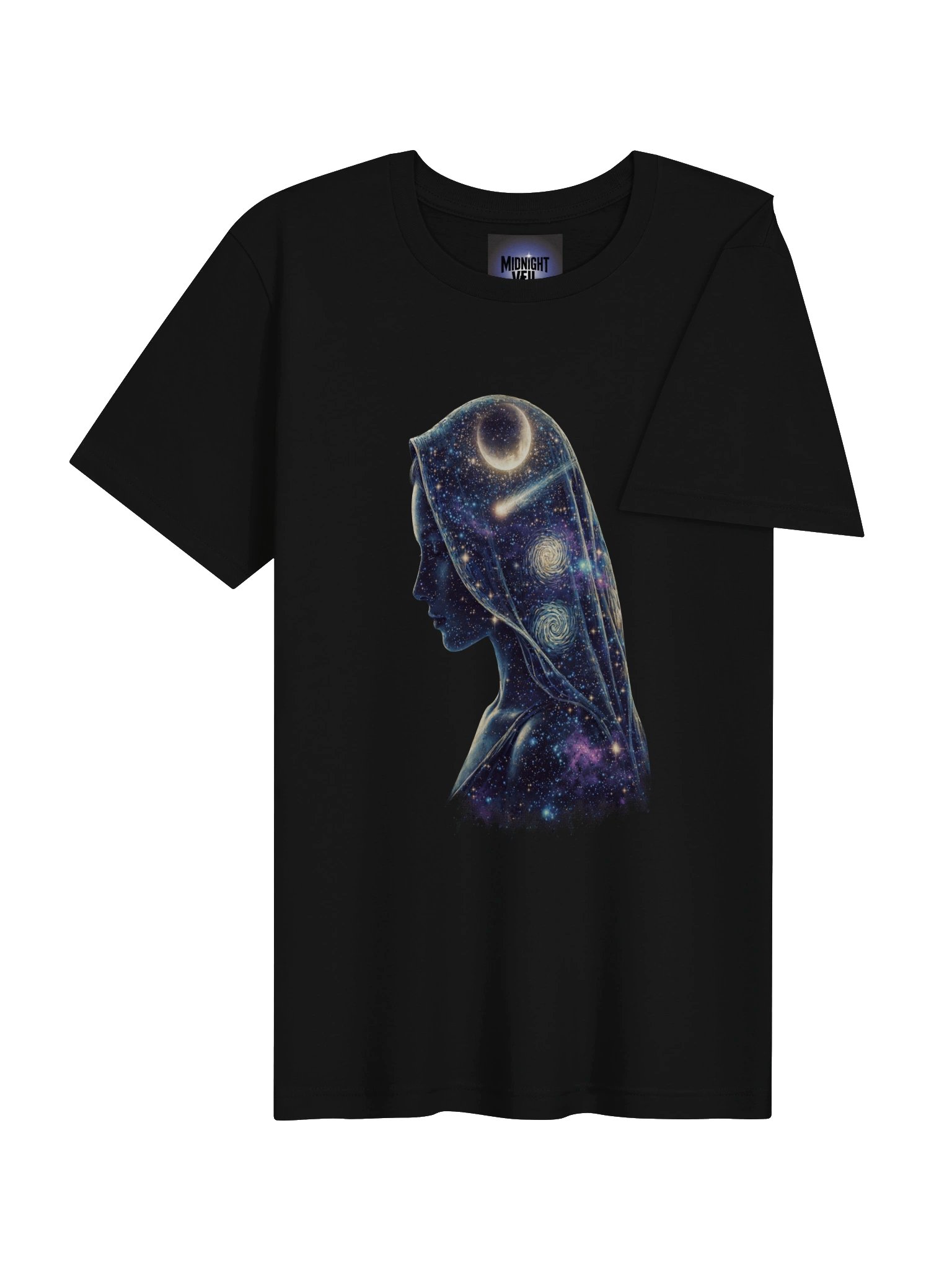 Midnight Veil — Galaxy Hood Muse Tee product image (4)