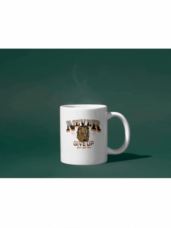 Never Give Up | Encouraging Quote Mug product image (1)