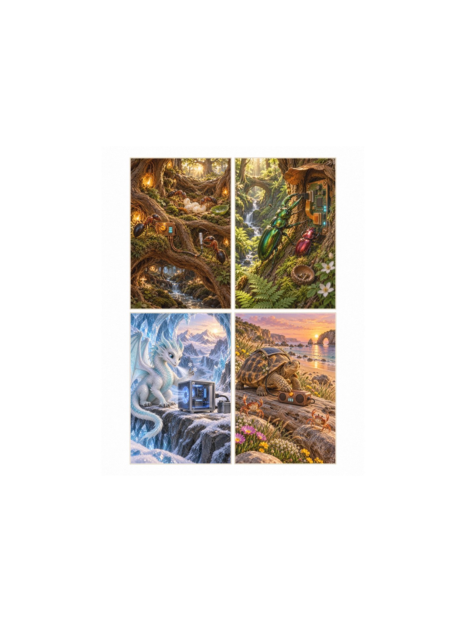 Woodland Circuit Small Art Print product image (1)